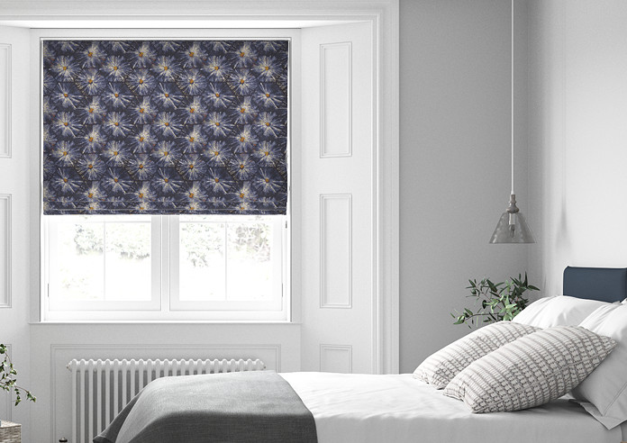 Honeycomb, Navy - Roman Blind - Image 3